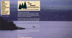 Desktop Screenshot of lastresortmaine.com